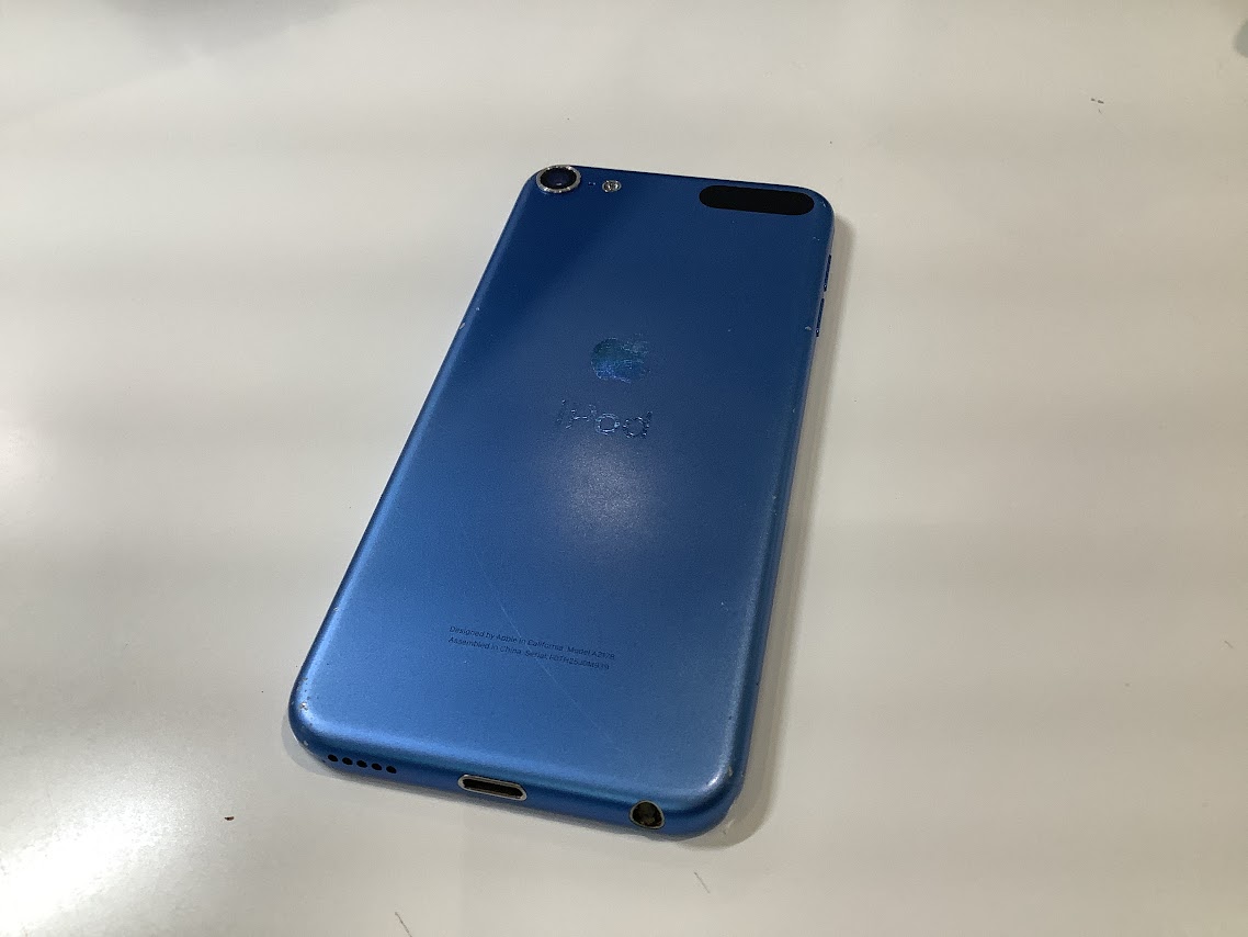 iPod7のバッテリー交換ならデータをそのまま・最短即日修理のスマホ修理工房ラザウォーク甲斐双葉店へ